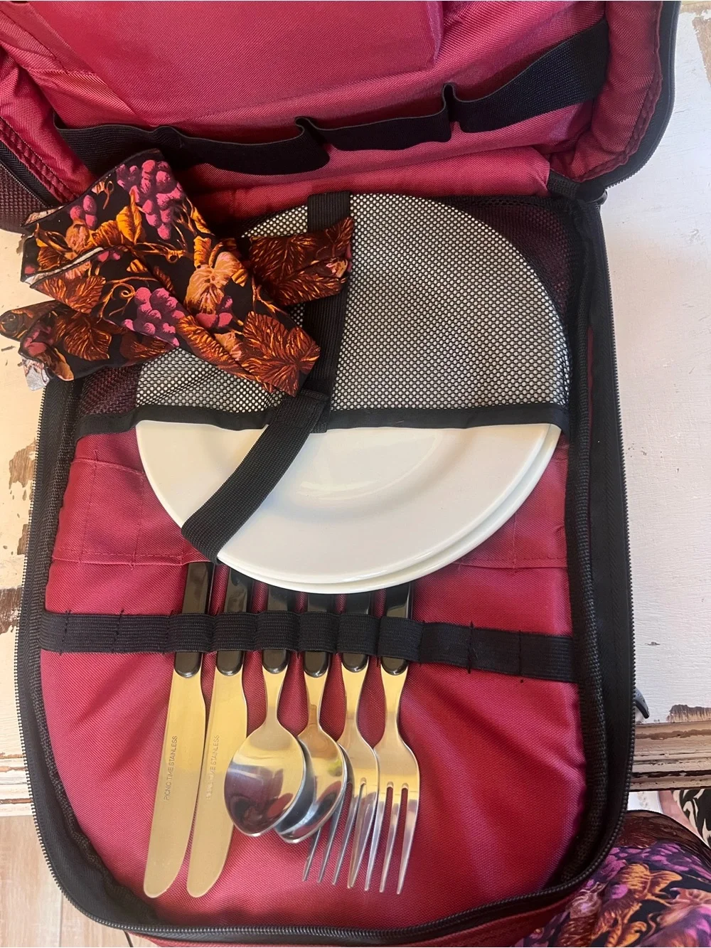 Mazda Miata 2000 Special Edition Backpack Picnic Set